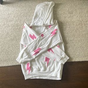 White Lightning Bolt Sweatshirt